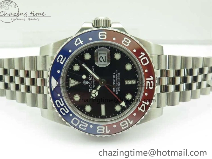MiroTime 0521 UrbanStyle GMT-Master II 126710 BLRO 904L BP Maker 1:1 Best Edition Black Dial On 904L Jubilee Bracelet A3285 (Correct Hand Stack) 2517
